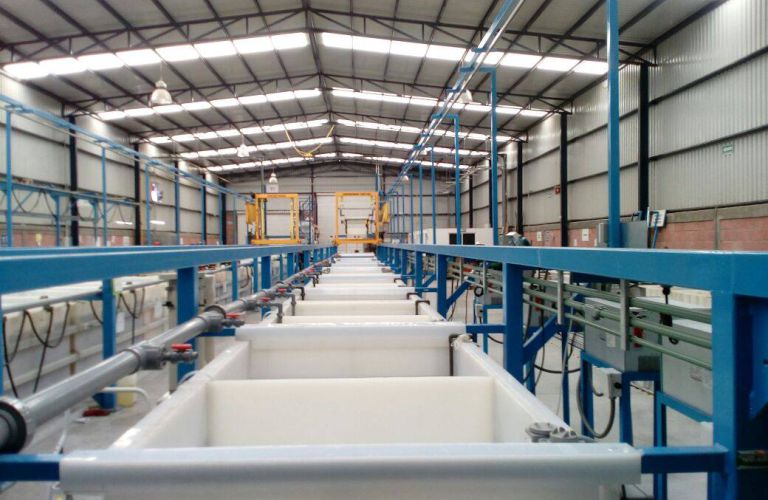 lineas de galvanoplastia